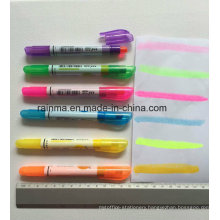 Fluorescent Solid Marker with Bright Color and Smooth Writing